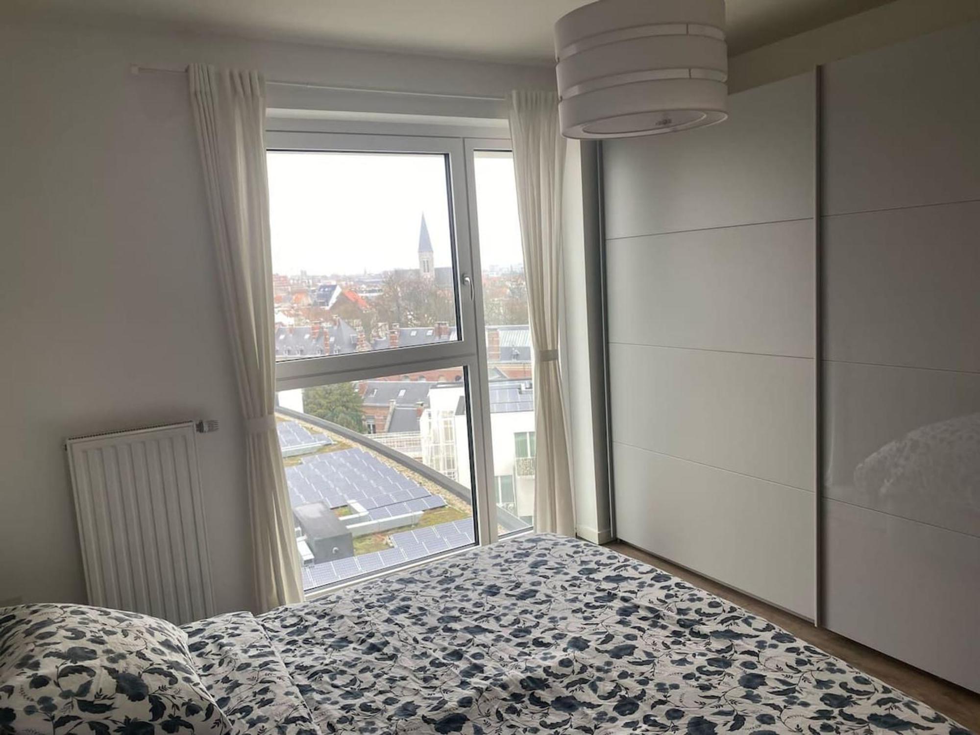 Modern Apartment In Cureghem Anderlecht 134 M² + Terrace Брюссель Экстерьер фото