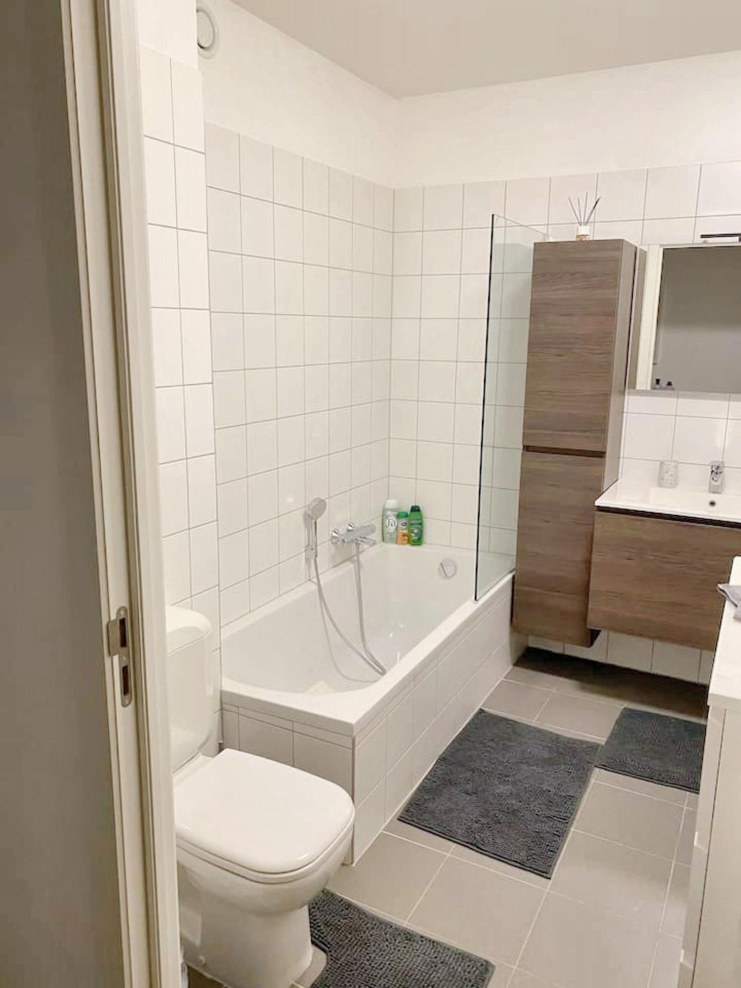 Modern Apartment In Cureghem Anderlecht 134 M² + Terrace Брюссель Экстерьер фото
